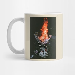 cart fire Mug